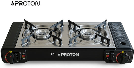 Proton Double Portable Liquid Gas Stove Camping Gas