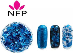 Nfp X-centric Nails Platinum Flakes Pf12