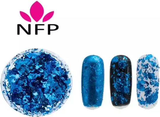 Nfp X-centric Nails Platinum Flakes Pf12
