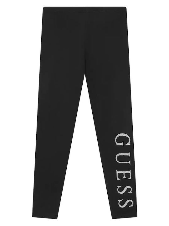 Guess Παιδικό Κολάν Μακρύ Black