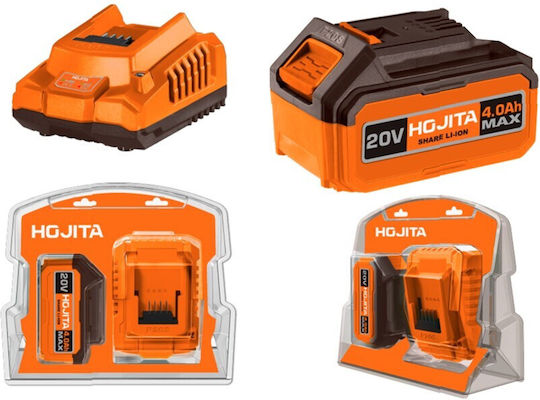 Hojita Tool Battery Lithium 20V with Capacity 4Ah