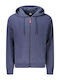 Men's Sweatshirt with Navy Blue Hood
