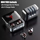 M88 Plus In-ear Bluetooth Handsfree Earphones with Charging Case Black