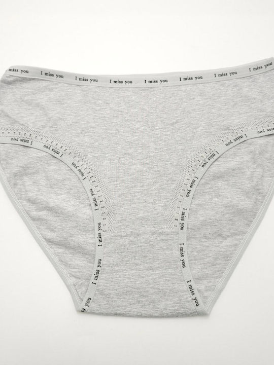 Power Flower Women's Slip Gray