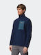 Ridge Ανδρική Ζακέτα Fleece Navy Μπλε