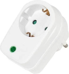 Vivanco 21950 Filtru Electric Protecție Supratensiune Schuko La Schuko Alb