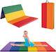 Costway Foldable Exercise Mat Pilates Multicolour