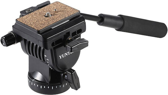 Yunteng Cap De Trepied Profesional Pentru Dslr Și Video Yunteng Yt-950 Cu Placă Fluidă Cu Eliberare Rapidă