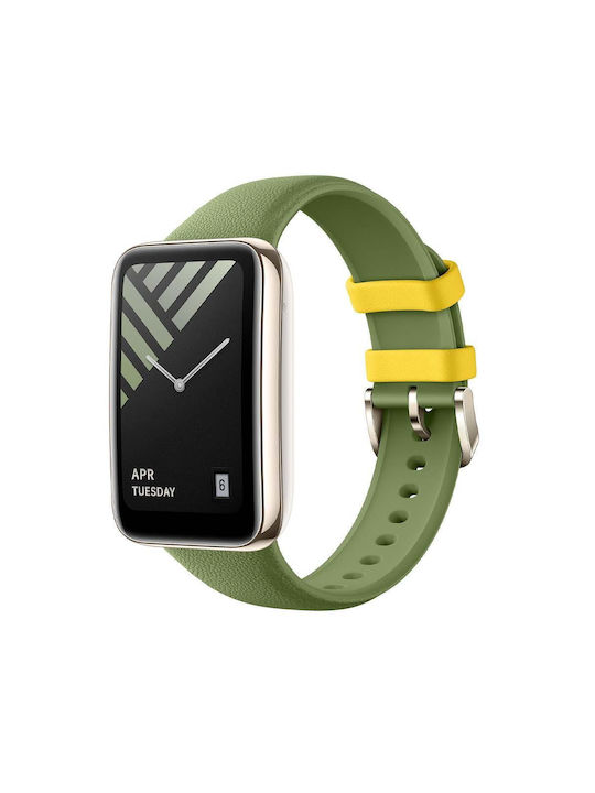 Curea Xiaomi Smart Band 7 Pro Verde Pin Bhr6668gl Xiabhr6668gl