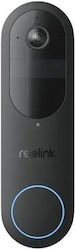 Reolink Ασύρματο Κουδούνι Πόρτας Wi-Fi Συμβατό με Alexa Μαύρο
