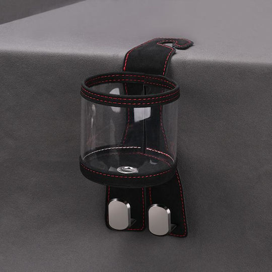 Car Cup Holder 2 Positions for Seat Back in Black Color