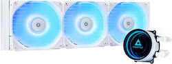 Chieftec Iceberg 360 RGB Water Cooling System AIO CPU with 3 120mm White Fans