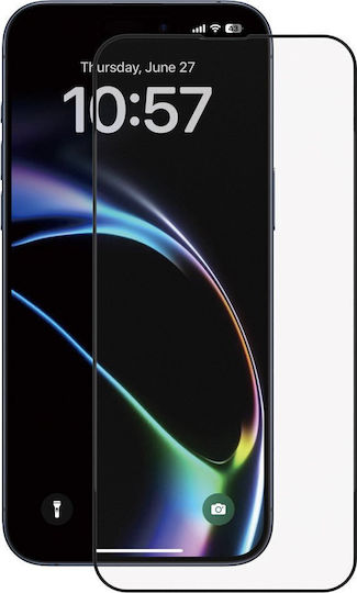 Anank 2.5d 1x Verstärkter Vollflächiger Gehärteter Glas Displayschutzfolie 10 Stück Für iPhone 16 Pro Max Schwarz