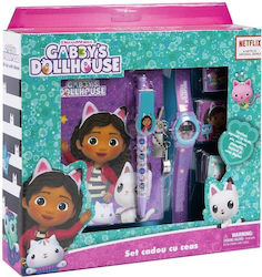 Gabby's Dollhouse Gdh4910 Set Cadou Ceas Planificator Unelte 6 Bucăți