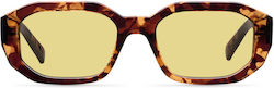Meller Kessie Tigris Sunglasses Κίτρινα with Frame & Yellow Lens