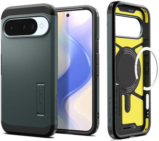 Spigen Tough Armor Magsafe Back Cover Silicon / Plastic Verde (Google Pixel 10 / 10 Pro)