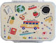 #lunchboxaki Plastic Kids' Food Container 0.85lt x x 5cm