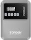 Topdon V1200Air Portable Car Battery Starter 10000mAh with Power Bank / Pump / USB / Flashlight 12V