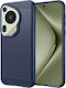 Umschlag Rückseite Silikon Blau (Huawei Pura 70 Ultra)