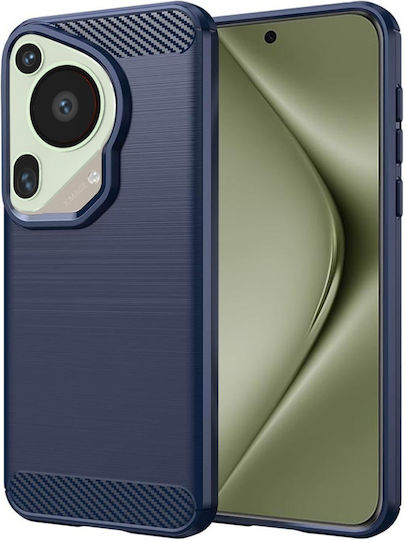 Umschlag Rückseite Silikon Blau (Huawei Pura 70 Ultra)