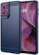 Back Cover Silicon Albastru (Moto G55)