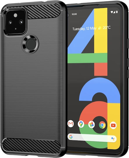 Back Cover Σιλικόνης Μαύρο (Google Pixel 4a 5G)
