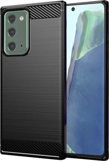 Umschlag Rückseite Silikon Schwarz (Galaxy Note 20TCL 20L / 20L+ / 20 5G / 20S)