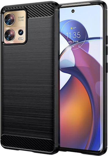 Back Cover Σιλικόνης Μαύρο (Motorola Edge 30 Fusion)