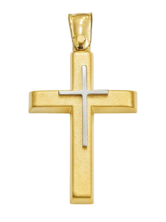 Men's Gold Cross 14K
