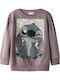 Kinder-Sweatshirt Flieder