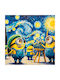 Платнен Панел Живопис Поп Арт Van Gogh 80x80 См