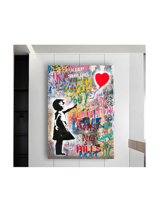 Платнен Панел Post No Bills Street Art 50x70 см