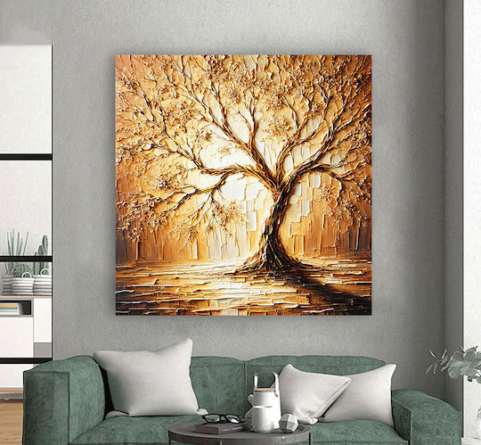 I-gallery Gold Tree Brushes σε Καμβά