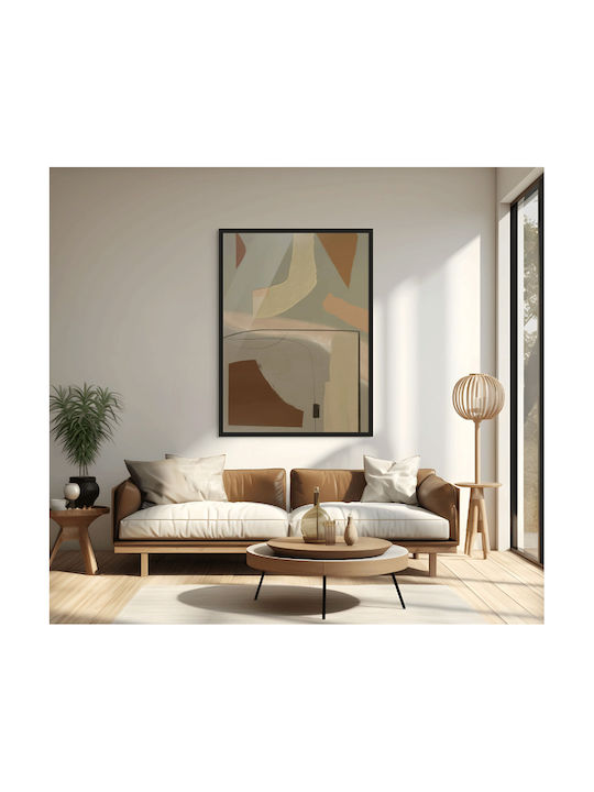Πίνακας Ζωγραφικής Καμβά Pastel Earth Abstract 30x40 Cm