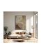 Canvas Painting Pastel Earth Abstract 100x150 Cm