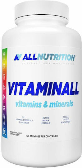 AllNutrition VitaminAll Multivitamin Vitamins and Minerals for Energy 60 caps