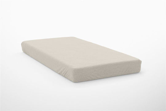 Dimcol Semi Double 120x200+30cm with Elastic Exotic Line Beige