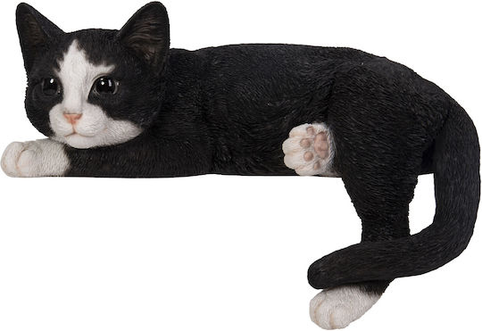 Dekorative Katze aus Polyresin 23x23x23cm