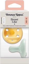 Tommee Tippee Breastlike Ορθοδοντικές Πιπίλες Σιλικόνης για 0-6 μηνών 2τμχ