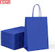 +Efo Papier Tasche für Geschenke Blau 31x12x42cm.