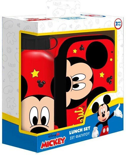 Recipient: Container de mâncare Recipient pentru copii din plastic Mickey 0.8lt Multicolor