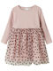 Kinderkleid Langärmelig Tüll Purple