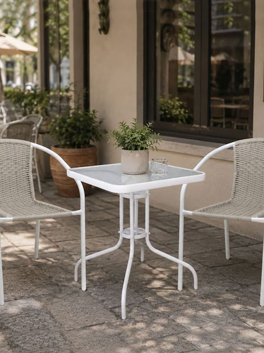 Dining Set for Small Outdoor Spaces Baleno 3 Pi...
