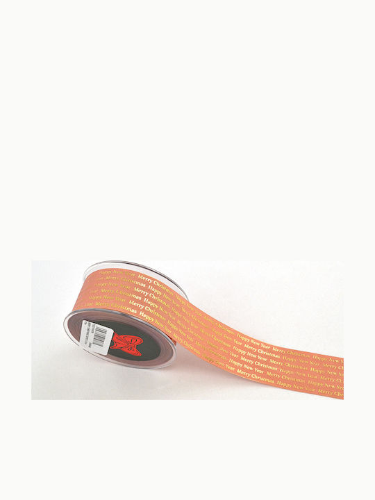LiebeQueen Christmas Ribbon Orange 1800x2.3cm 1pc