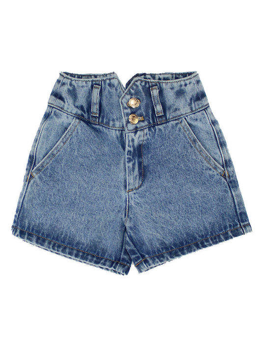 To Be Too Kids' Shorts/Bermudas Denim Light Blue