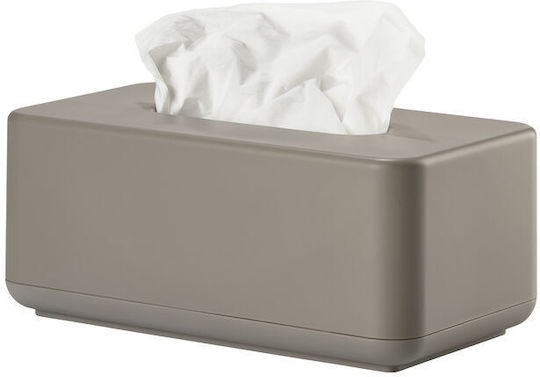 Zone Denmark Plastic Tissue Holder Brown 25.6x14x10.7cm 36031