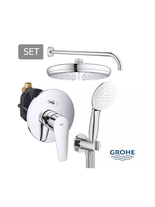 Grohe για Ντουζιέρα Ασημί