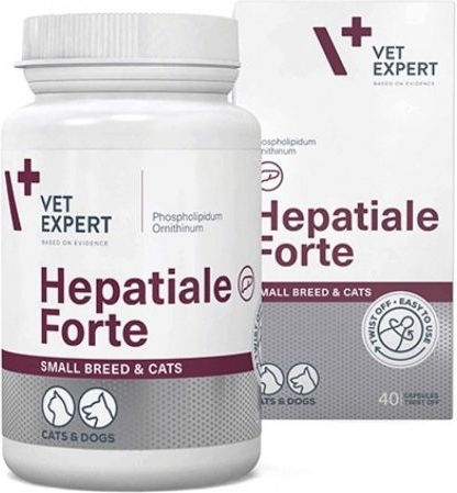 VetExpert Hepatiale Forte Multivitamins for Dogs and Cats in Tablets for Liver Diseases