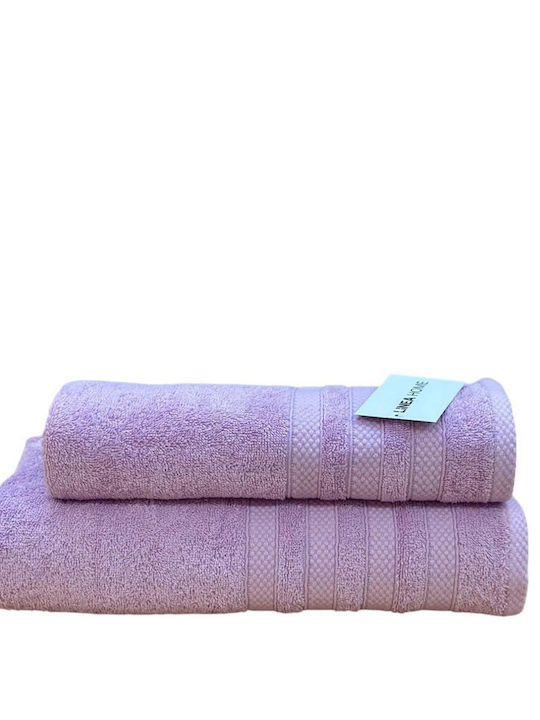 Linea Home Verona 70x140cm Lilac Bath Towel Wei...