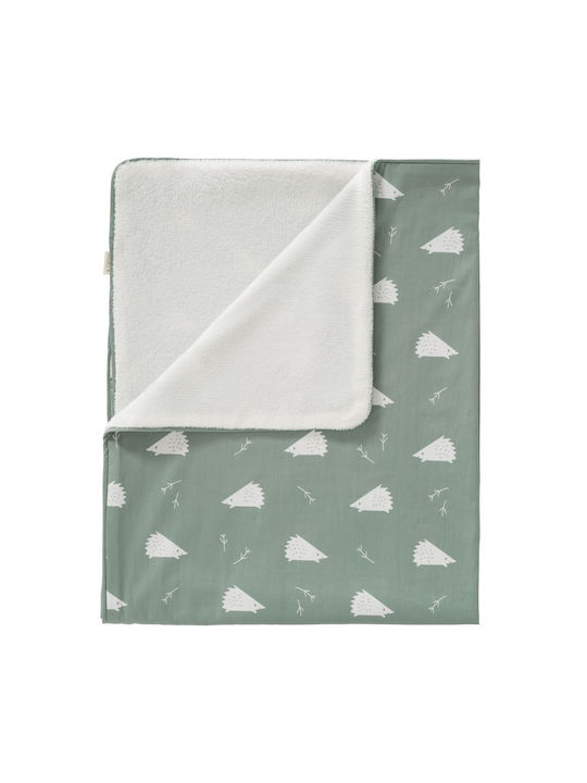 Fresk Blanket Nursery Swaddling Blankets Cotton Green 80x100cm